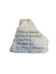 Kay Berry Memorial Garden Stone With Verse About Someone You Love Bemedium-sized. Fixed Price $18.00.