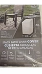 Elemental Stack Patio Cover - Chairs 30" W X 27" D 48". Fixed Price $17.99.