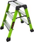 Sure 3-STEP Double-sided Fiberglass Stool, 375 Lbs, Hi-viz Green. Fixed Price $266.99.