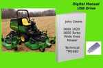 John Deere 1600 1620 Turbo Wide Area Mower Technical Manual See Description. Fixed Price $24.99.