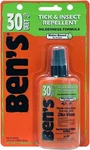 Ben's 30% Deet Tick & Insect Repellent Wilderness Pump Spray 3.4 Oz.. Fixed Price $12.99.