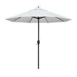 California Umbrella 9FT Round Aluminum Deck, Crank, Auto Tilt, White Olefin. Fixed Price $162.98.