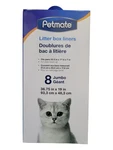 Petmate Jumbo Litter Pan Liners 8CT Strong Durable Easy Clean Hygienic Cat Bags. Fixed Price $15.95.