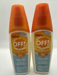 (2) Off Family Care Insect Repellent Clean Feel 6OZ. Fixed Price $18.59.
