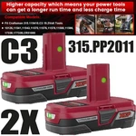 2PACK 19.2V 4.0AH For Craftsman C3 Diehard Lithium Ion Xcp Battery 11375 11570. Fixed Price $29.00.