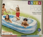 Intex 56483 Swim Center Family Inflatable Pool, 103" 69" 22". Fixed Price $29.99.