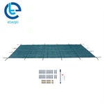 Inground Pool Safety Cover For 16' X 32' Rectangle Green Mesh In-ground Winter. Fixed Price $199.38.