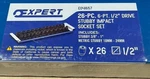 Expert 26PC 1/2 Drive Stubby Impact Socket Set Sae & Metric E041657 Mac New. Fixed Price $274.97.