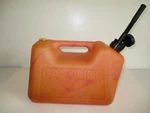 Vintage Blitz Plastic Vented Gas Can 2 Gallon 8 Oz Ounce Fuel Jug One Handle. Fixed Price $27.99.