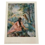 Metropolitan Seminars Art Plate 4 The Meadow Renoir 12 1/2"X 9 Print. Fixed Price $15.00.