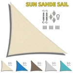 Sun Shade Sail Right Triangle Canopy Shelter Cover For Outdoor Garden Pool Yard. Fixed Price $76.94.