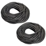 2 Rolls Rubber Rope 7/16" 300' Solid Truck Trailer Tarp Tie Down Bungee Strap. Fixed Price $140.79.