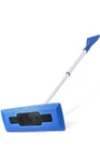 Snow Joe 2-IN-1 18 In. Foam Head Broom + Ice Scraper. Fixed Price $28.99.