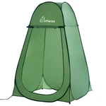 Wolfwise Pop Up Shower Tent 47" X 75" Portable Camping Privacy Green. Fixed Price $74.99.