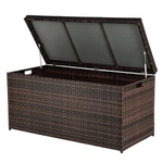 132 Gallon Wicker Outdoor Storage Deck Box Patio Garden Home Furniture Organizer. Fixed Price $124.99.