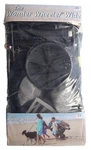 New Rio Beach The Wonder Wheeler Wide Basket Rolling Cart Folding Vacation Camp. Fixed Price $89.98.