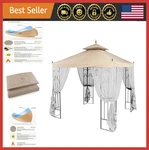 Replacement Canopy For Arrow Gazebo 118"X118" Uv-resistant Outdoor Cover. Fixed Price $159.99.