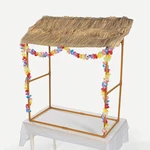 Fun Express Tabletop Tiki Hut Bar Stand - Premium Luau Party Decorations. Fixed Price $79.24.