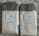 Ballard Designs Indoor/outdoor Sunbrella Panel Curtains 50X120 Taupe Sand. Fixed Price $259.99.
