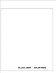 Neenah Classic Linen- Solar White- #80 ( 50 Sheets ). Fixed Price $34.50.