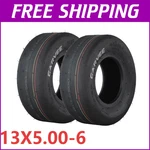 2 Pack 13X5.00-6 Lawn Mower Tractor Turf Tires 4 Ply Rated 13X5-6. Fixed Price $39.29.