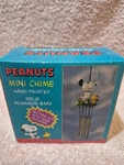 Nib Vintage Snoopy Christmas Ornament Mini Wind Chime Woodstock 1996 Creative. Fixed Price $11.00.