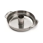 Grill Bbq Weber, Model 8838, Support Cooking Poultry, Stainless Polished. Fixed Price $137.34.