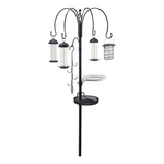 Gardman BA01343 Complete Bird Feeding Station Kit With Four Feeders, 6'1" Hig.... Fixed Price $91.33.