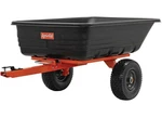 Agri-fab 45-0552 Utility Poly Cart, 12", 15"X6" Tires, 12CU Ft, Orange/black. Fixed Price $417.35.