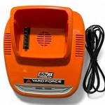 Yard Force Battery Chager YF60VRX2A-CHG. 4 Amp (pt). Fixed Price $89.99.