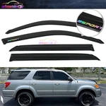 Fit For 01-07 Toyota Sequoia Window Visor Smoke Guard Shade W/ Neo-chrome Sport. Fixed Price $42.31.
