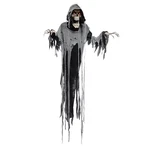 6' Hanging Animated Reaper Halloween Decoration With Motion Sensor Sound & Light. Fixed Price $52.47.