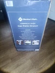 Member's Mark Stainless Steel Patio Heater With Led Table - PG188H 48,000 Btus. Fixed Price $274.93.