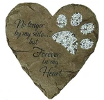 Carson Pet Memorial Garden Stone, White,pebbles, Stones & Step. Fixed Price $26.10.