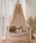 Best Handmade Hanging Swing Chair Outdoor Indoor Hammock Boho Round. Fixed Price $202.49.