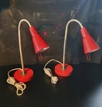 Vintage Ikea (hagberg) Kvart Nightstand/desk/table Lamps Nice/clean Pre-owned. Fixed Price $79.00.