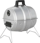 Keg Que Portable Charcoal Grill With Durable Hood - 186 Sq Cooking Area. Fixed Price $124.99.