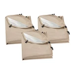 Awning Canopy Sun Shade For 12X11 Ft Screen House Tent Beige 3-PACK. Fixed Price $44.04.