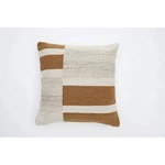 Oversized Blocked Woven Square Throw Pillow Neutral - Threshold. Fixed Price $11.04.