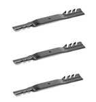 Country Clipper 52" Cut Gator G3 Mulching Mower Blades H-2246, Oregon 96-129(3). Fixed Price $84.86.