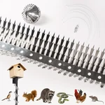 Bird Spikes.raccoon Snake Deterrent.squirrel Spikes.stainless 120IN, Silver. Fixed Price $31.13.
