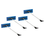 Snow Joe 4 Pack Windshield Ice Scraper, Car Window Removal Broom For Winter. Fixed Price $68.99.