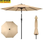 9FT Patio Umbrella Outdoor Uv Shield Crank Tilt Waterproof Sturdy Frame New. Fixed Price $59.41.