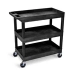 Luxor EC111-B 32" 18" Tub Cart Three Shelves. Fixed Price $171.47.