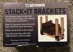 Seymour Stack-it Brackets Set.. Fixed Price $15.00.