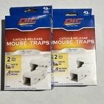 Humane Mouse Traps Catch Release Live No Kill Reusable Lot 2 Total 4. Fixed Price $15.97.