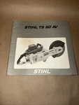 Stihl Ts 50 Av Cut Off Saw Instruction / Owners Manual Oem. Fixed Price $27.99.