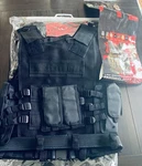 Utg 547 Law Enforcement Swat Tactical Vest Right Handed Black Airsoft Paintball. Fixed Price $42.00.