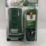 Utilitech Outdoor Wireless Outlet Yard Stake #0130337 Christmas Lighting New. Fixed Price $14.00.