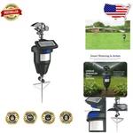 Motion Activated Sprinkler Yard - Deer Cat Raccoon Deterrent, Lawn Water System. Fixed Price $87.29.